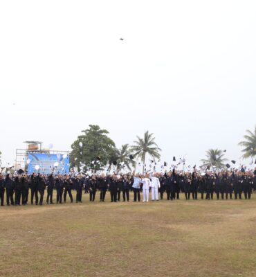 Rekor Muri Pelepasan dan Pelantikan Perwira Transportasi Laut (Gabungan) 2023 di Poltekpel Banten